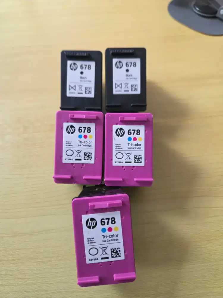 Tinta printer Cartridge Bekas HP 678