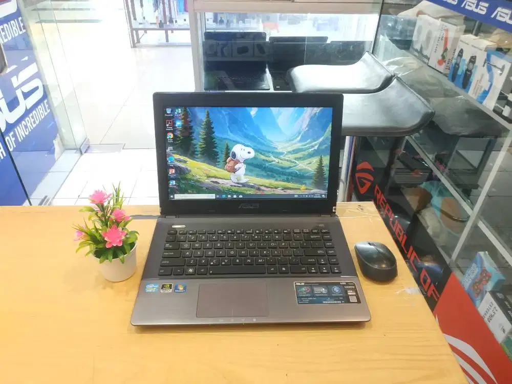 TINGGAL PAKE LAPTOP ASUS K45VS CORE i7 NVIDIA