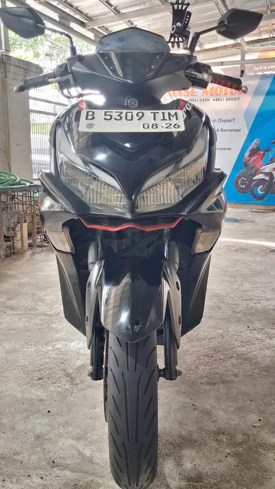 (A) Yamaha Allnew Aerox 155 Con tahun 2021