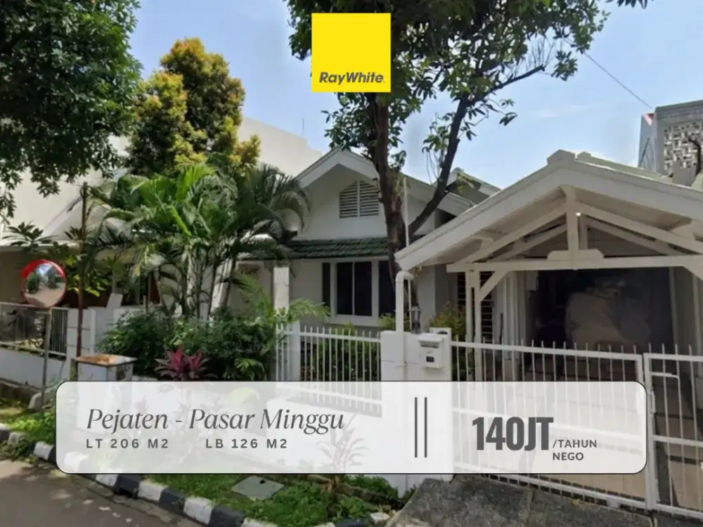 Rumah Disewa Murah di Pejaten deket Mampang Jaksel Semi-Furnished Berlokasi Strategis