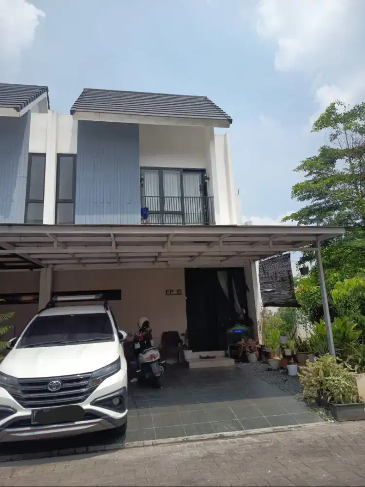 Rumah hook 2 lantai Cluster di kota Bekasi