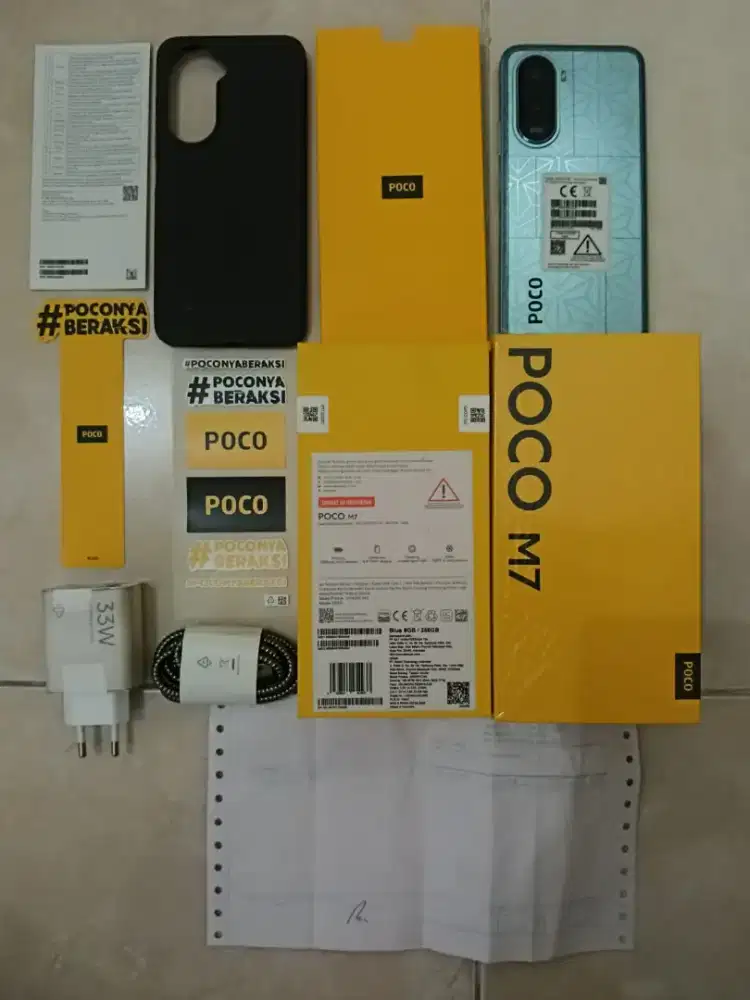 Poco M7 8/256 2bulan pakai