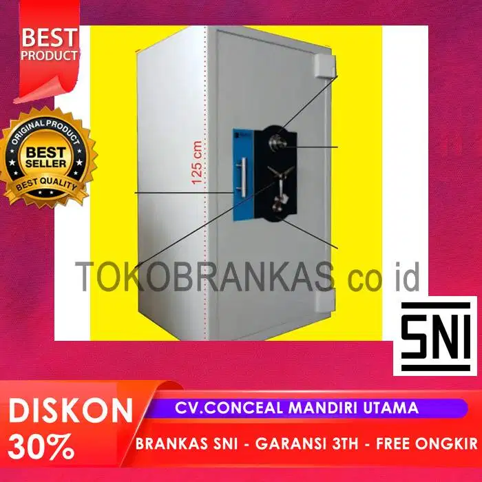 Jual lemari besi BRANKAS ZIGLER di Batang bank,koperasi,toko emas,kant