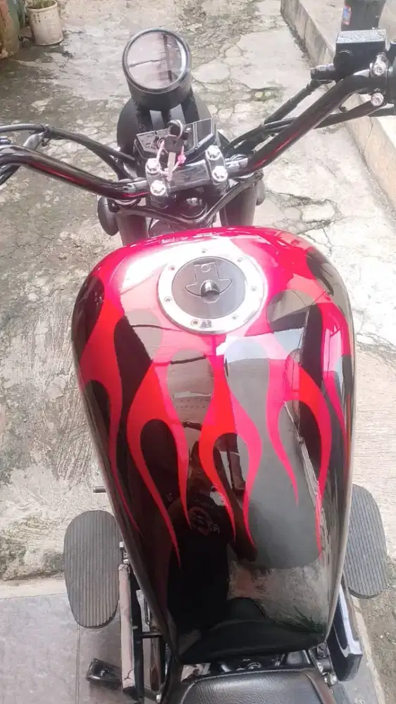 Di jual cepat motor custem