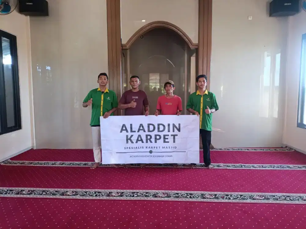 Jual Karpet Masjid Tipe Ekonomis Plus (10 mm) Gratis Pasang & Kirim