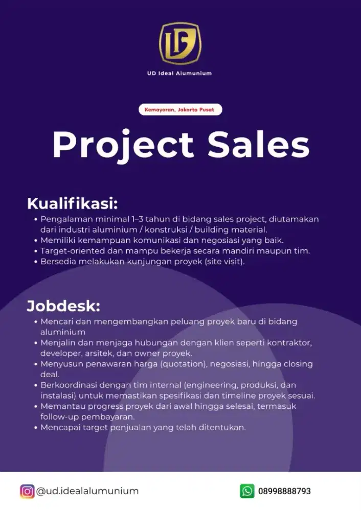 Dicari Sales Project