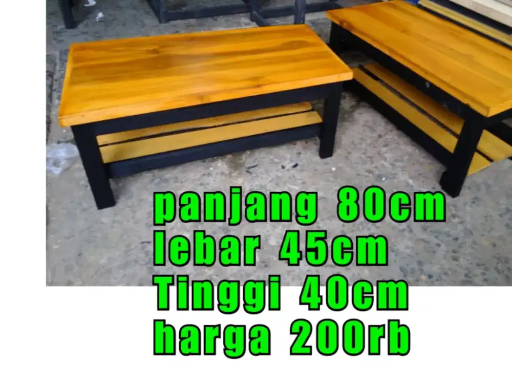 Meja tamu, meja TV, meja teras,  meja aquarium,  meja kamar