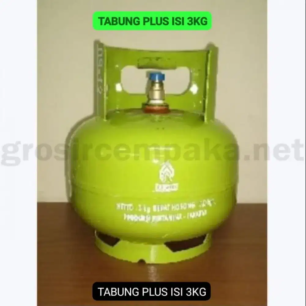 Tabung plus isi gas 3kg