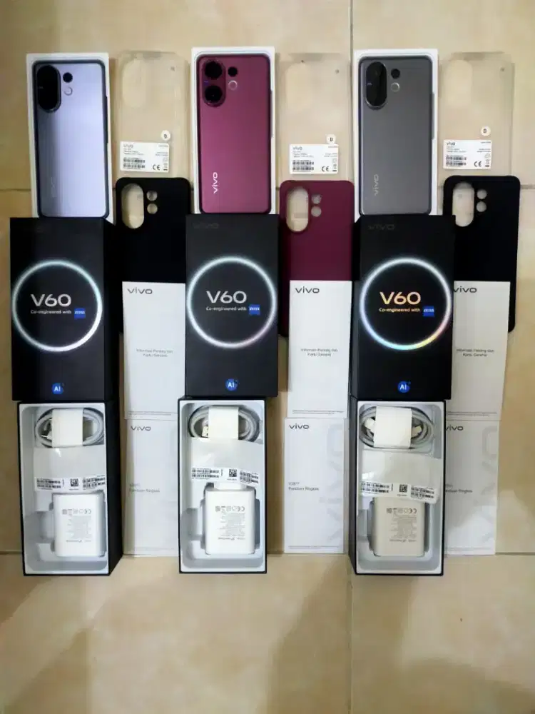 Vivo V60 5G 8/256 asli Vivo bukan barang refurbish