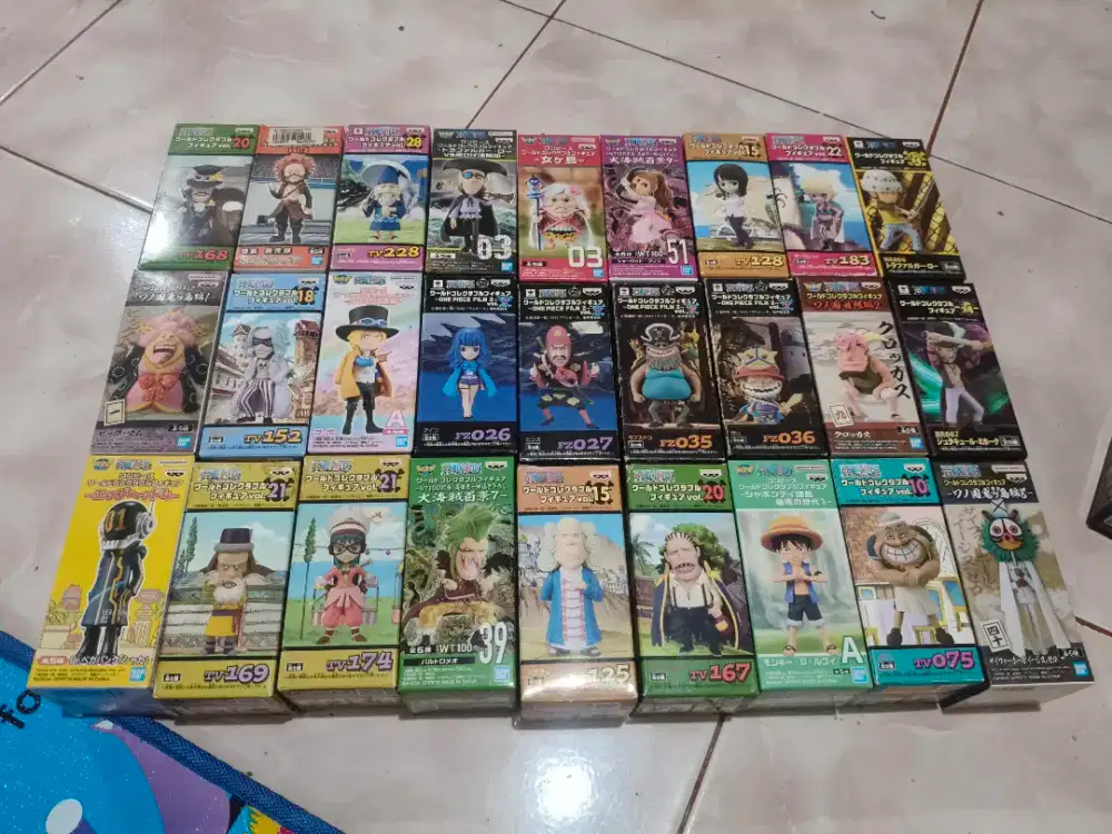 Action figure one piece wcf