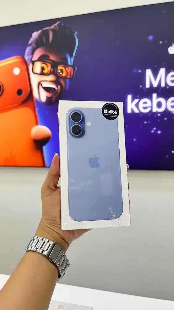 Iphone 17 Basic 256 Mist Blue New Garansi Resmi Blibli/GDN