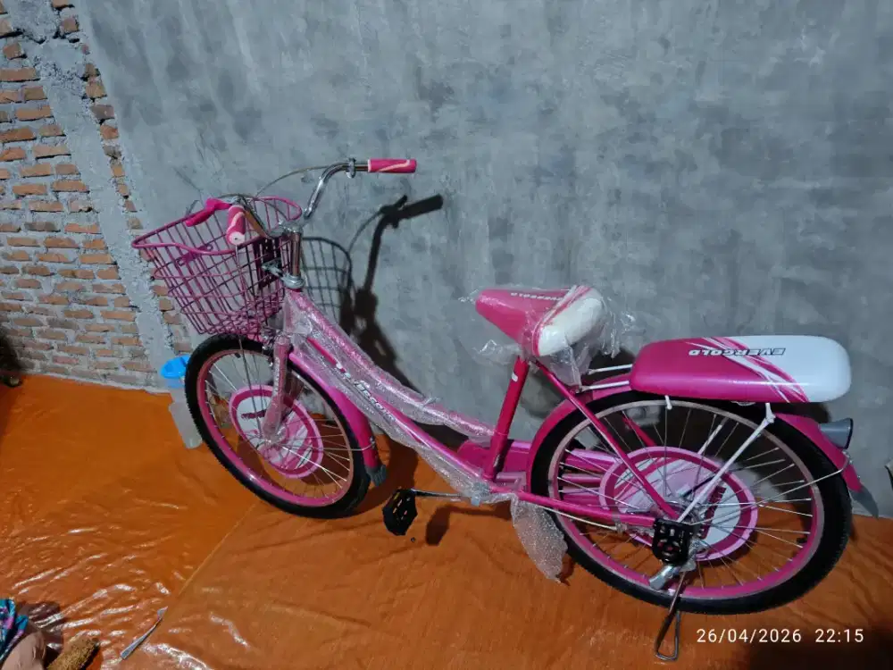 Sepeda jarang pakai dan masih mulus