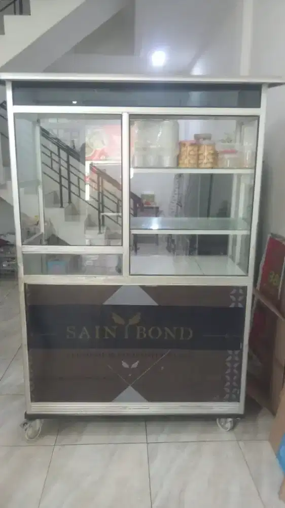 Etalase makanan aluminium