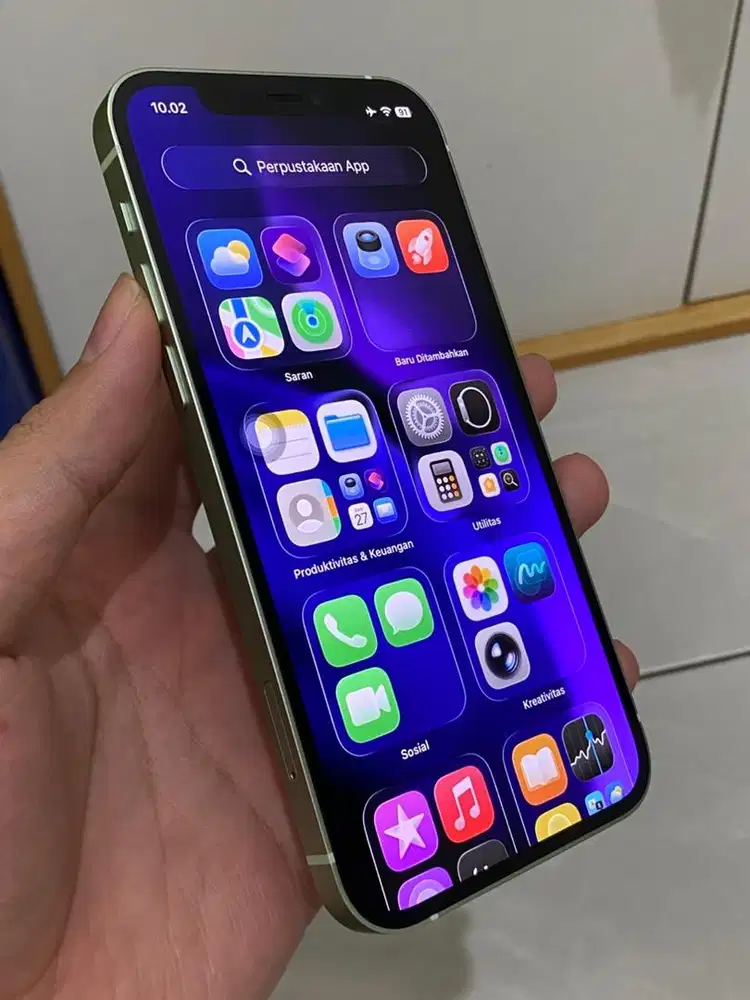 EX INTER IPHONE 12 128 GB (2nd bergaransi)