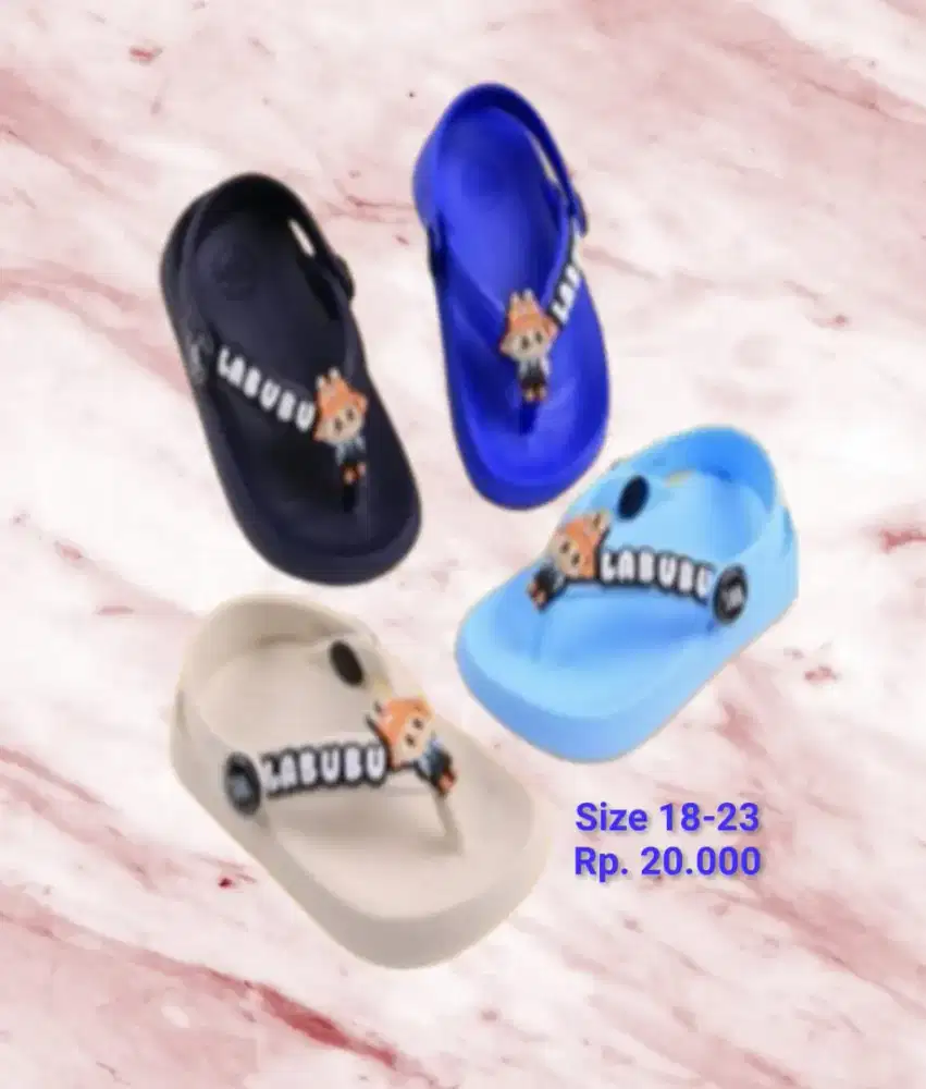 Sandal yumeida 2512 xs jepit labubu
