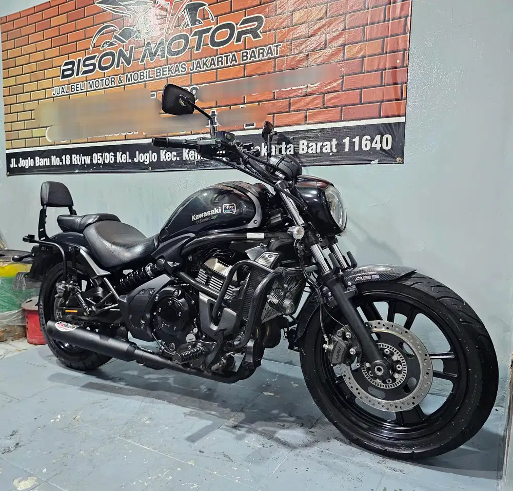 Sperti baru! KAWASAKI VULCAN S 650 ABS 2017 pajak panjang