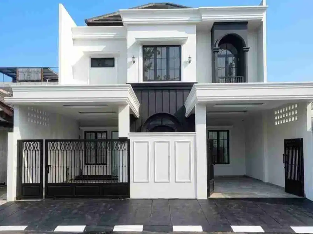 Rumah Baru Siap Huni Model Klasik Modern di Nusaloka BSD