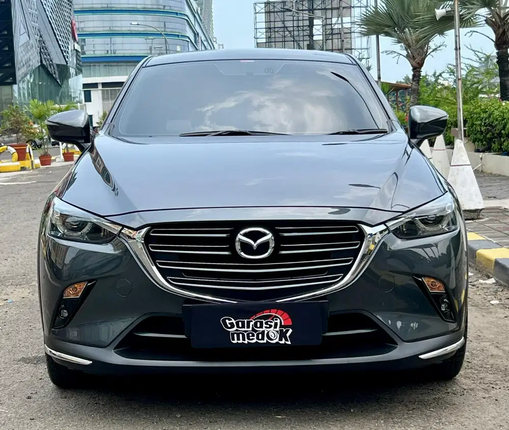 Mazda CX3 CX-3 CX 3 Pro 2023 Antik Low KM Murah Bekas Abu Genap Top