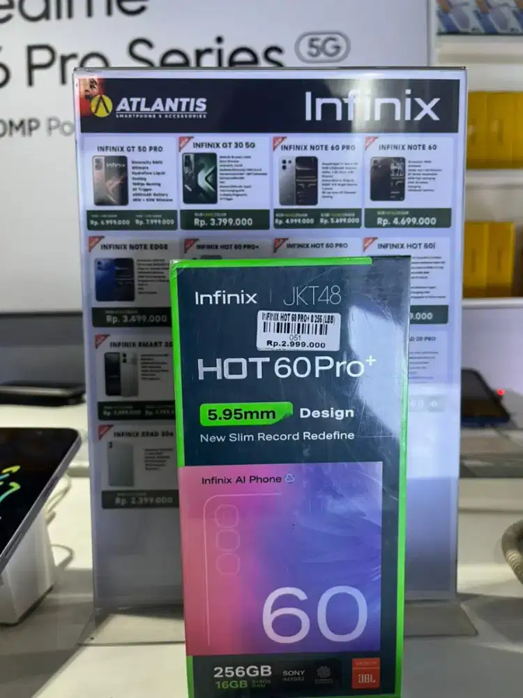 Infinix hot 60pro+ 8/256gb ATLANTIS DAHSYAT