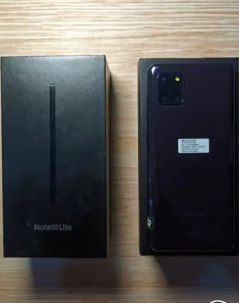 Samsung galaxy note 10 lite fullset ori