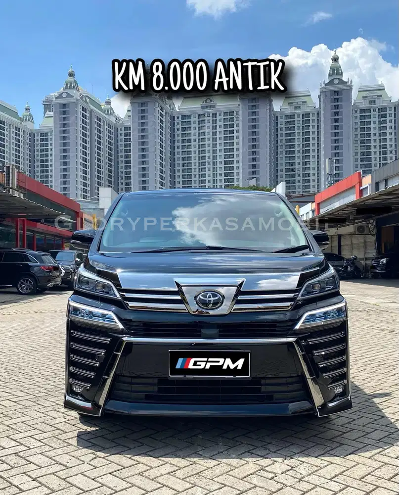 Toyota Vellfire 2.5 G ATPM 2022/ 2023 KM 8rb ANTIK Toyota Vellfire