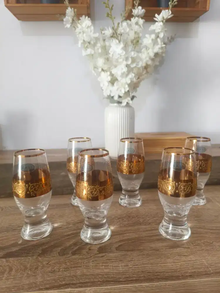 Gelas kristal 6 pieces