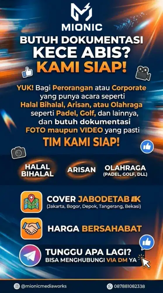 Jasa Fotographer dan Videographer