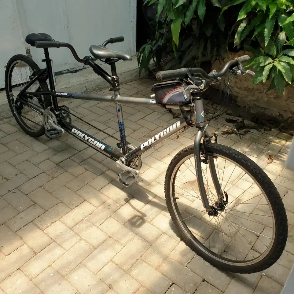 Sepeda Tandem Polygon Impression AX Shimano Altus Tourney Banyak Bonus
