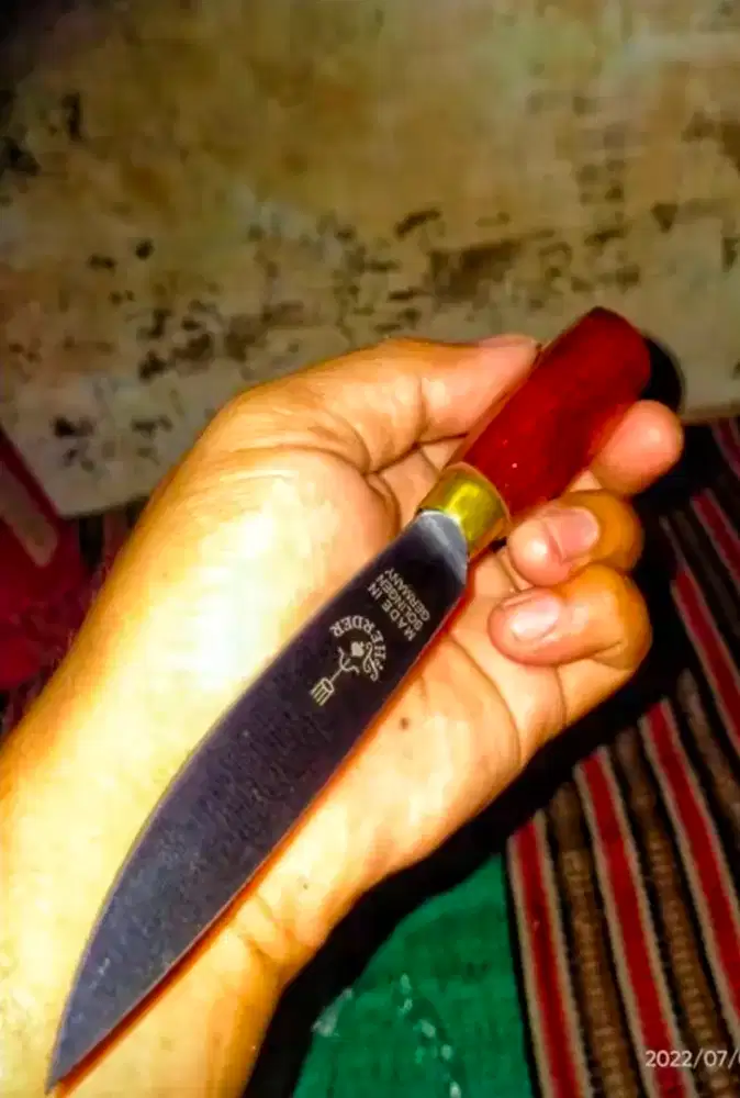 Pisau cap garpu asli g*rman 4inch kokoh