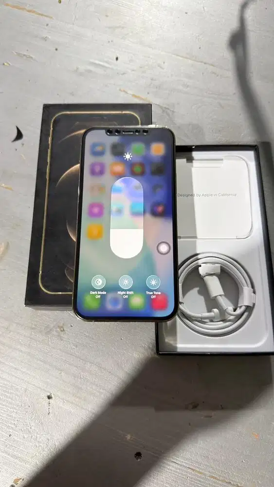 Iphone 12 Pro 512GB Gold Terdaftar Mulus Lengkap