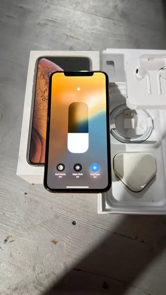 Iphone Xs Gold 256GB Resmi Beacukai Lengkap Mulus