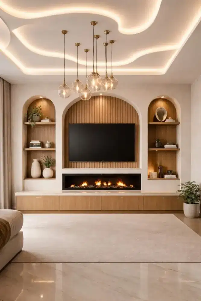 Backdrop TV estetic kekinian