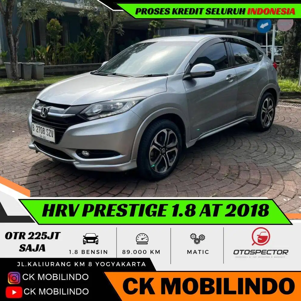Honda HRV Prestige Matic 2018 PANORAMIC DP Minim Creta