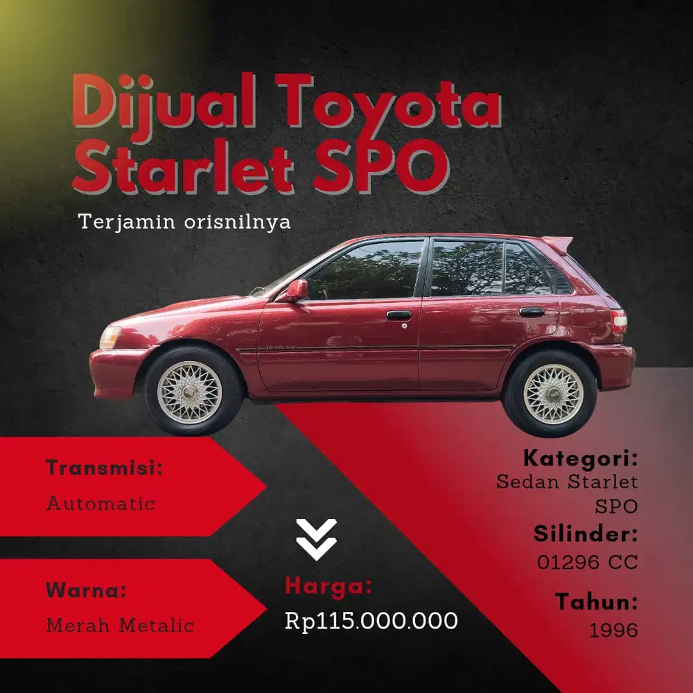 Toyota Starlet 1996 Automatic