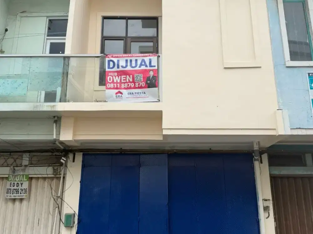 Dijual Cepat Ruko 3 Lantai Baru Renov Full Bangunan di Taman Palem Jakbar