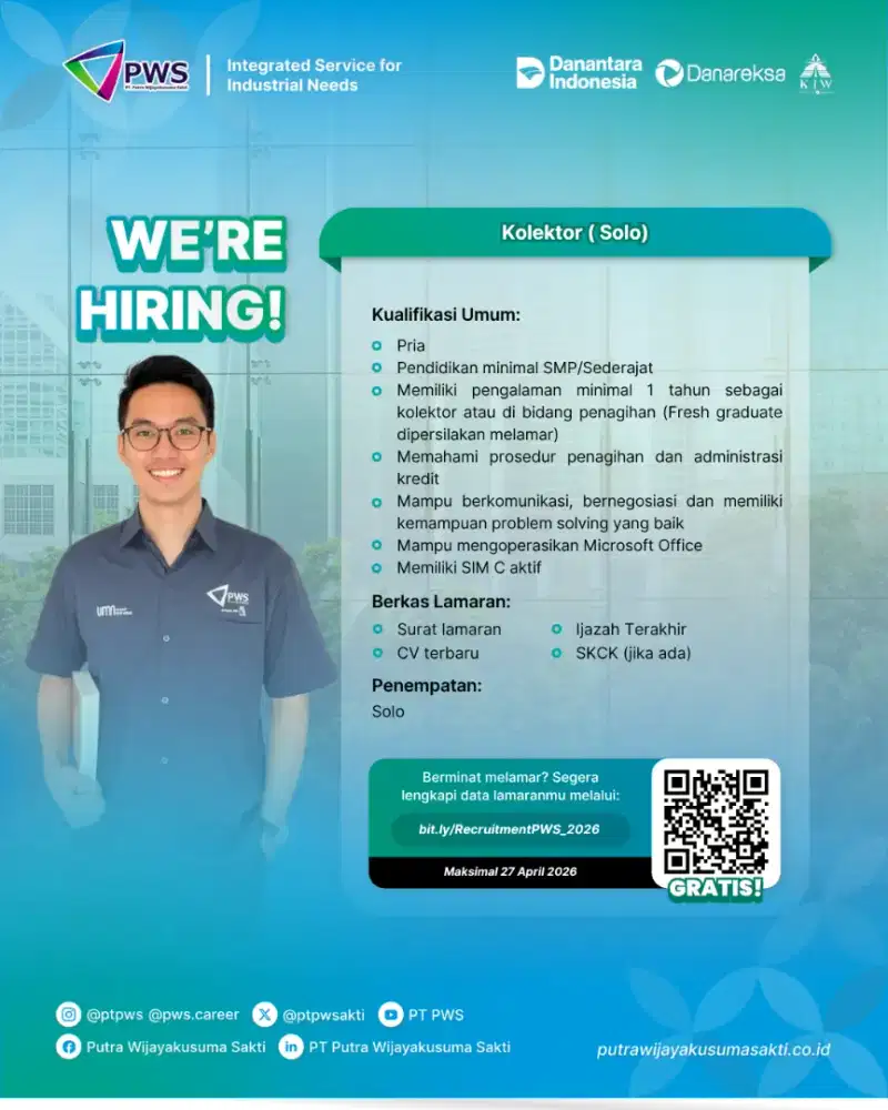 Dibutuhkan Kolektor Solo