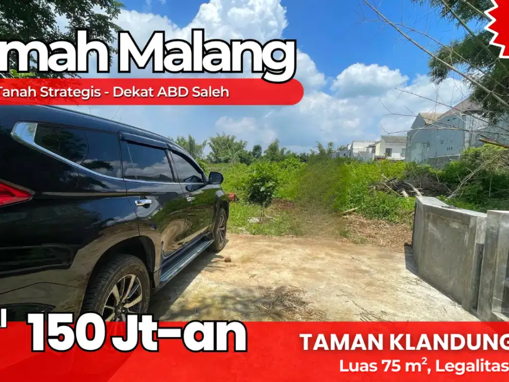 Tanah Malang Dekat Kampus UMM 3 Malang