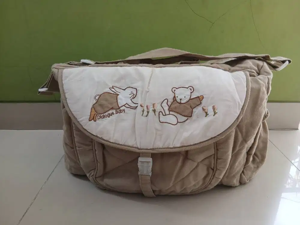 Tas Dialogue Baby orange ukuran besar