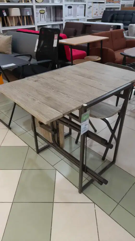 Promo murah meja makan set 2 kursi