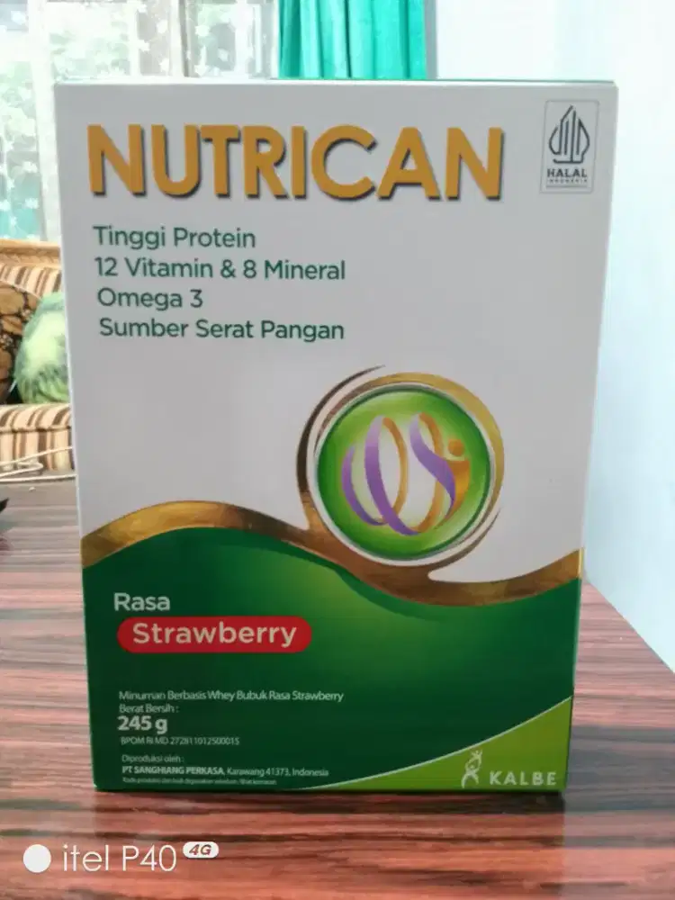 Susu nutrican strawbery