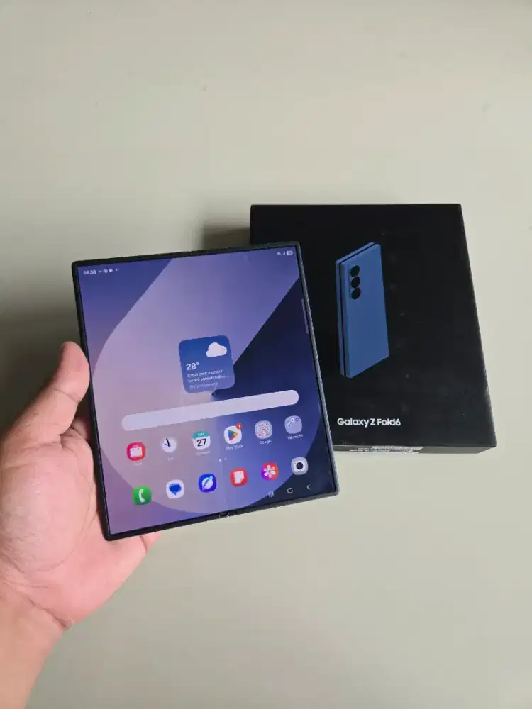 Samsung Z Fold 6 5G 12/256 SEIN Resmi Indo Normal Murah Siap Pakai