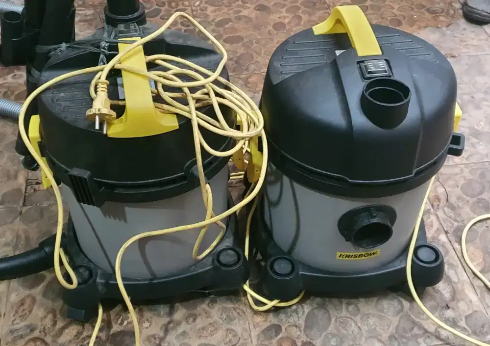 vacum cleaner, jetwash krisbow dan tabung gas 12 kg