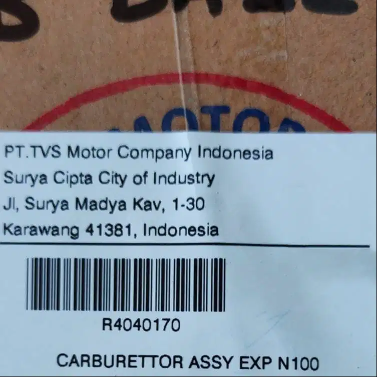 Karburator TVS Dazz - R4040170