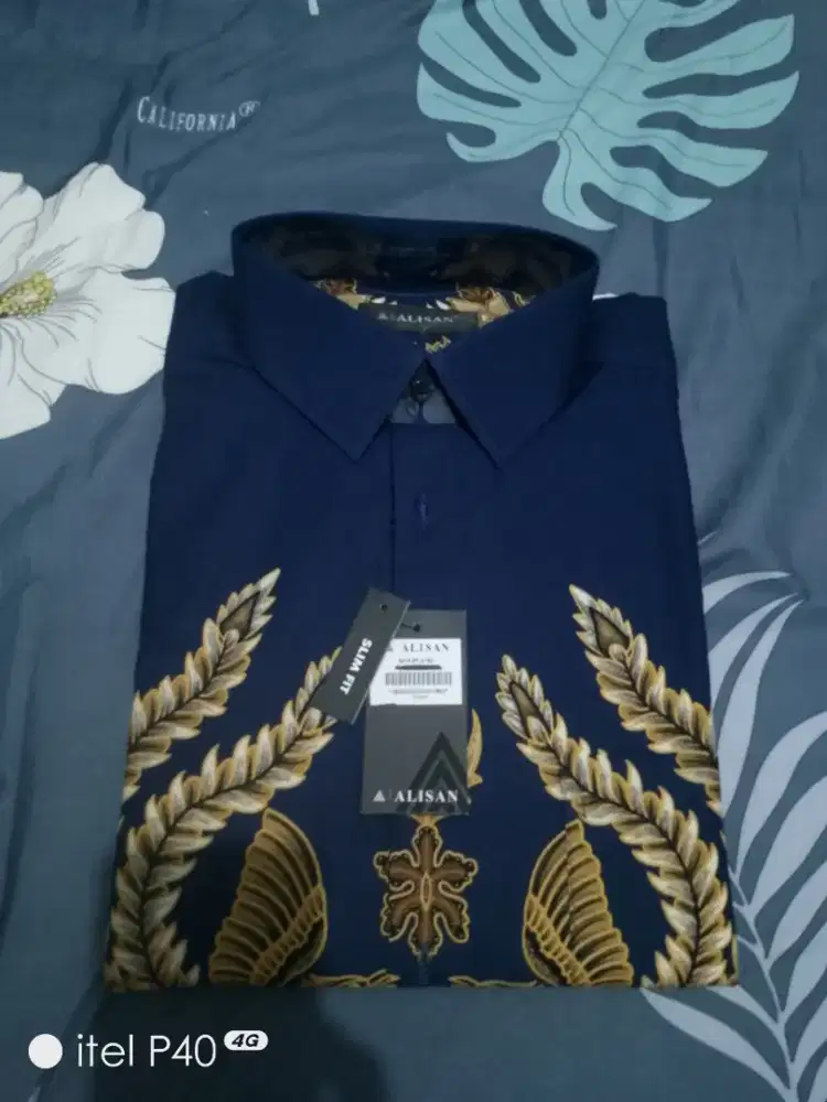 Kemeja Batik lengan panjang alisan