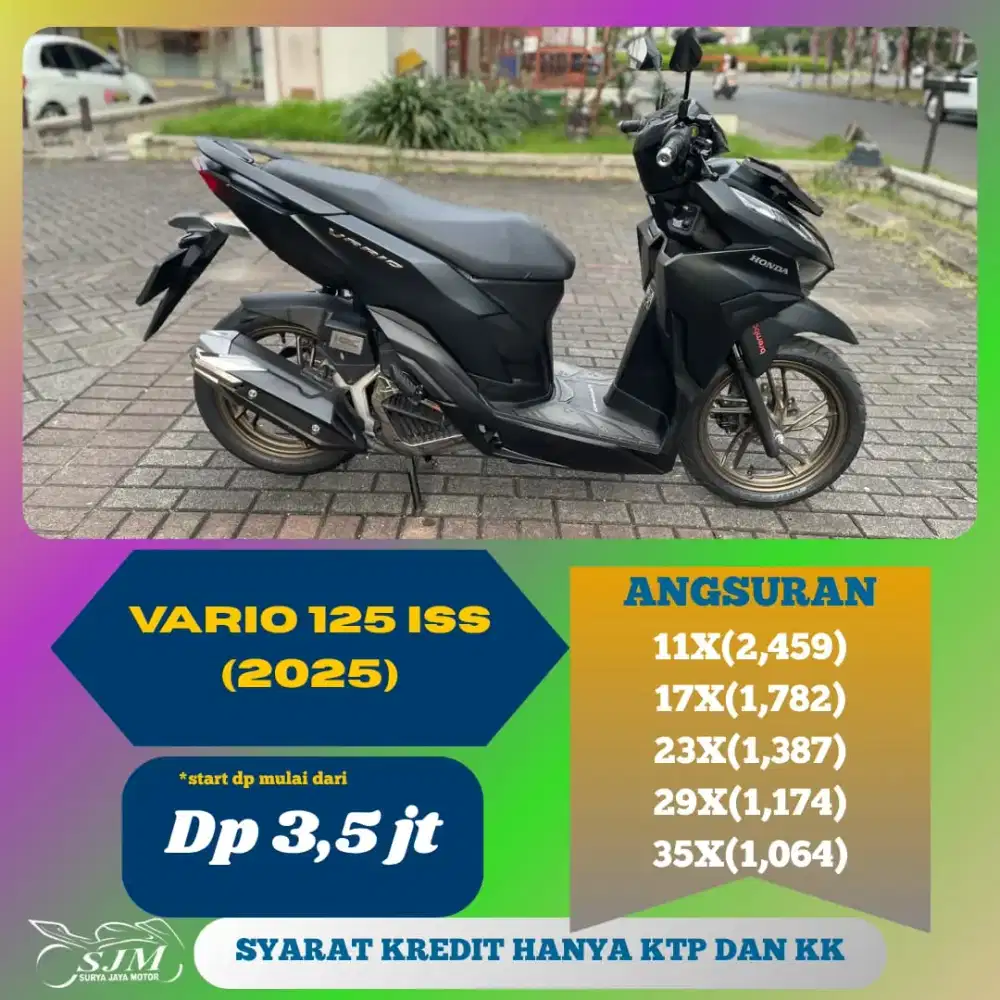 HONDA VARIO 125 ISS 2025 CASH & KREDIT