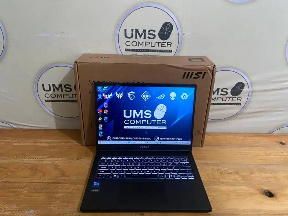 MSI MODERN 14 H D13MG CORE I7 13620H Ram 16GB SSD 512GB