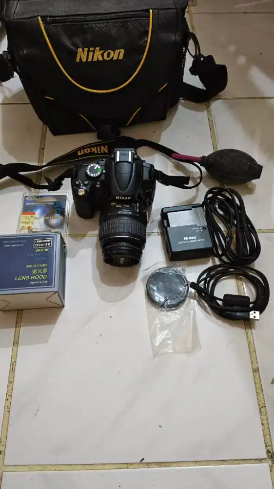 Nikon d5000 mulus mines lcd