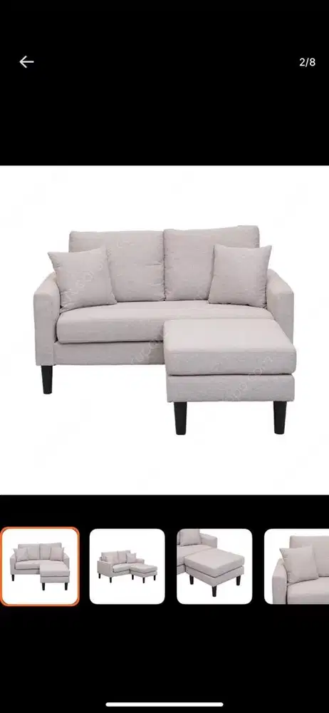 PROMO SOFA L TAVOR 2 SEATER SELMA