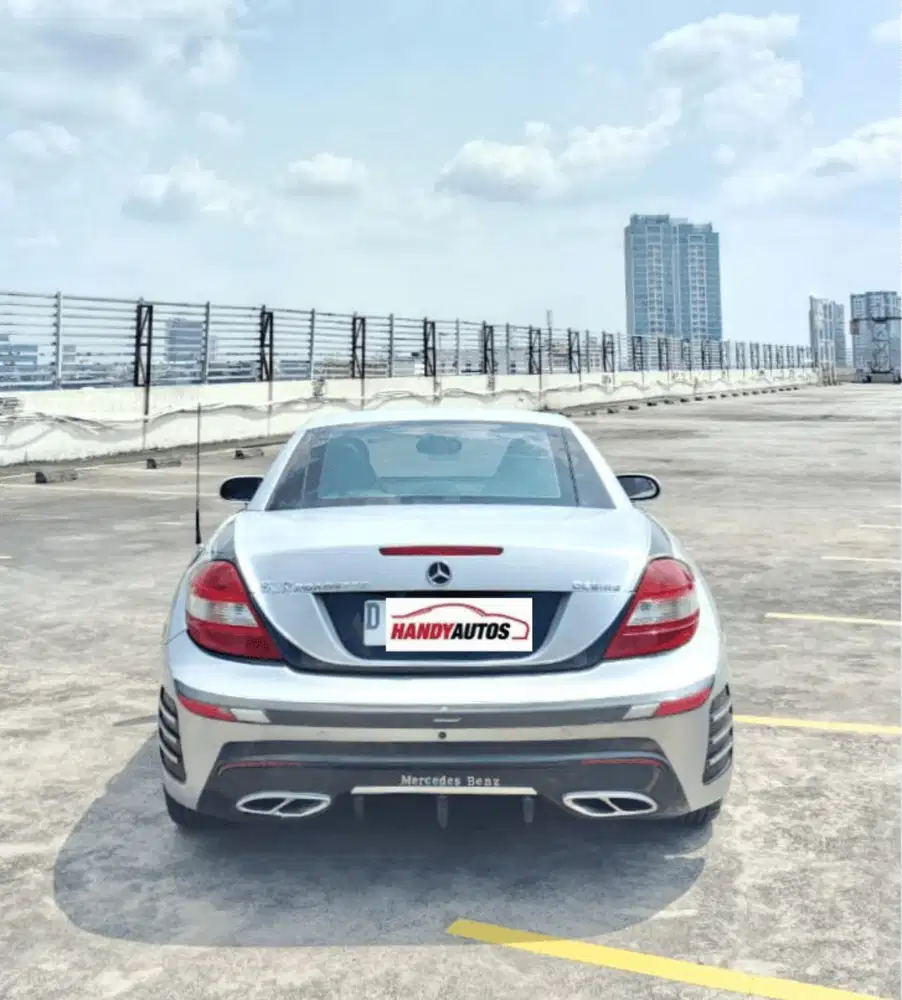 Mercedes Benz SLK200 Cabriolet Tahun 2004 Automatic Abu-abu Metalik