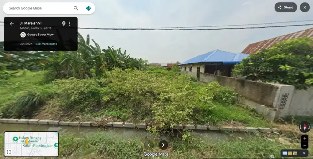 Dijual Tanah Kosong Di Marelan Pasar 2 Timur Seluas 557 M2